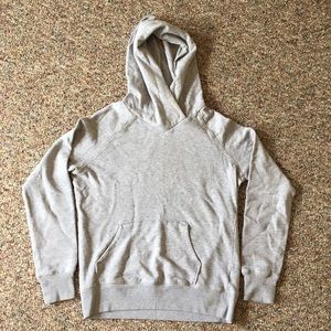 Light gray H&M hoodie.